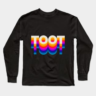 4 Letter Words - Toot Long Sleeve T-Shirt